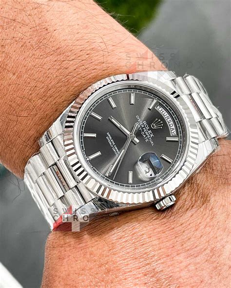 rolex day daye 40|Rolex day date 40mm price.